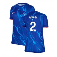 Camisa de Futebol Chelsea Axel Disasi #2 Equipamento Principal Mulheres 2024-25 Manga Curta